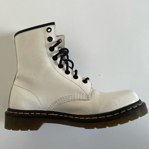 White Dr. Marten 1460 - Picture 2 of 6